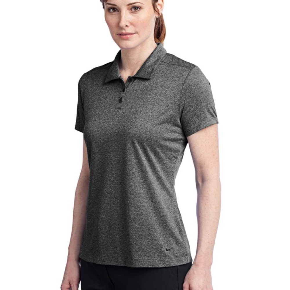 Nike Women’s Golf Polo, Dri-FIT, Contrast Stitch, Swoosh, EUC - Picture 2 of 14